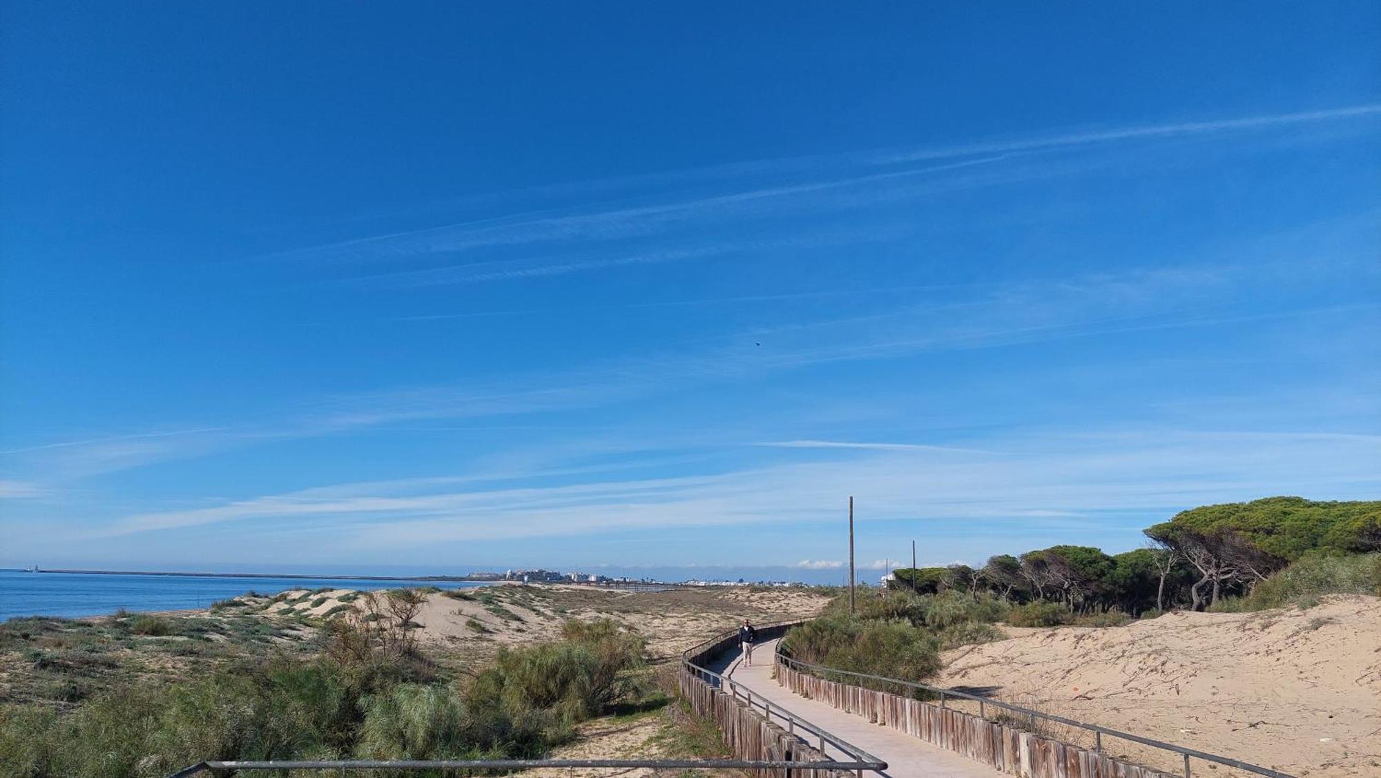 Estudio Con Piscina Y Garaje A 100 Mtr De La Playa Isla Cristina Buitenkant foto
