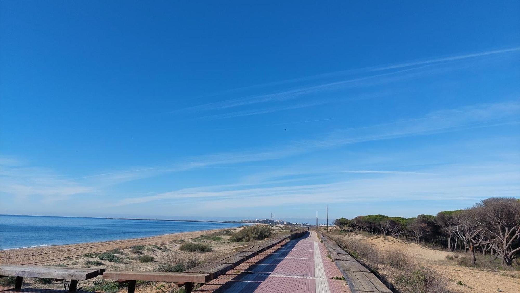Estudio Con Piscina Y Garaje A 100 Mtr De La Playa Isla Cristina Buitenkant foto
