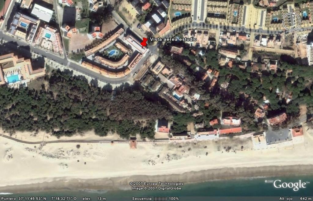 Estudio Con Piscina Y Garaje A 100 Mtr De La Playa Isla Cristina Buitenkant foto